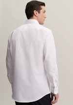 Regular Chemise d'affaires Uni in Blanc |  Seidensticker Onlineshop