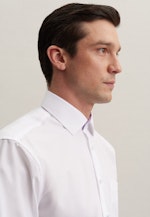 Regular Chemise d'affaires Uni in Blanc |  Seidensticker Onlineshop
