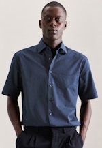 Regular Business shirt Points in Dark Blue |  Seidensticker Onlineshop