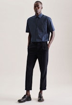 Regular Business shirt Points in Dark Blue |  Seidensticker Onlineshop