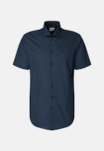 Regular Business shirt Points in Dark Blue |  Seidensticker Onlineshop