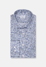 Regular Chemise d'affaires Floral in Bleu Clair |  Seidensticker Onlineshop