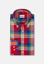 Regular Business Hemd Karo in Rot |  Seidensticker Onlineshop