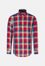 Regular Business Hemd Karo in Rot |  Seidensticker Onlineshop