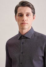 Slim Business shirt Print in Red |  Seidensticker Onlineshop