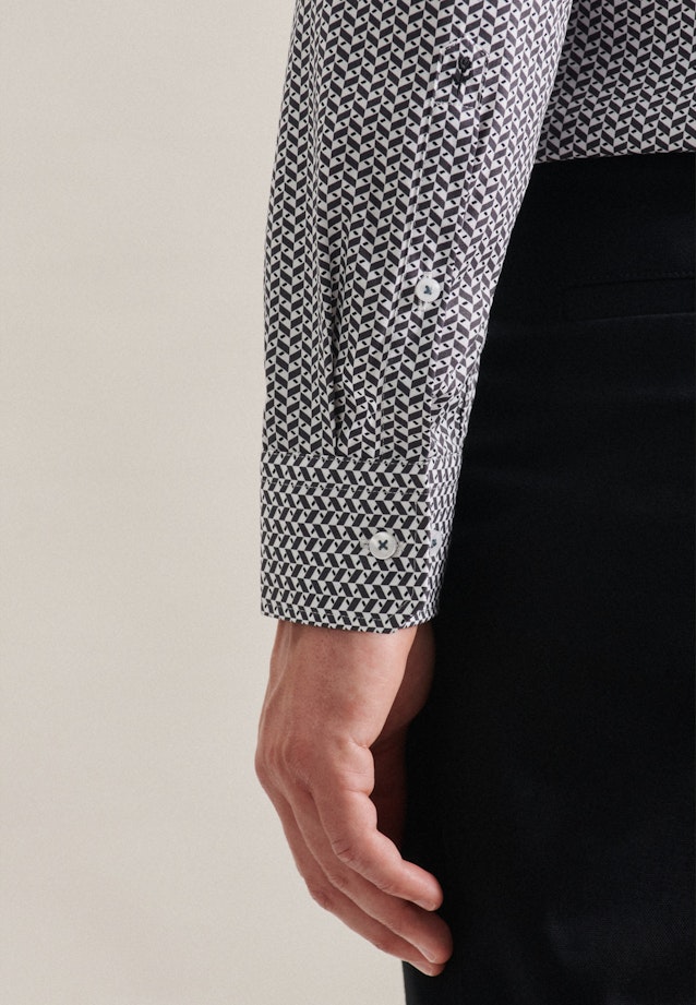 X-Slim Chemise d'affaires rayures in Gris |  Seidensticker Onlineshop