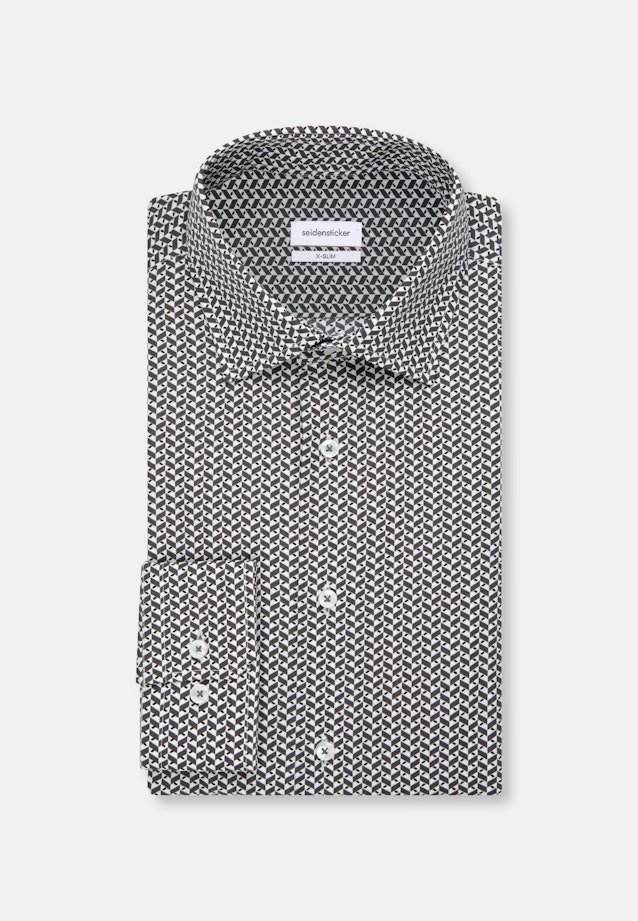X-Slim Chemise d'affaires rayures in Gris |  Seidensticker Onlineshop