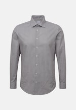 Chemise Business X-Slim Popeline Col Kent in Gris |  Seidensticker Onlineshop