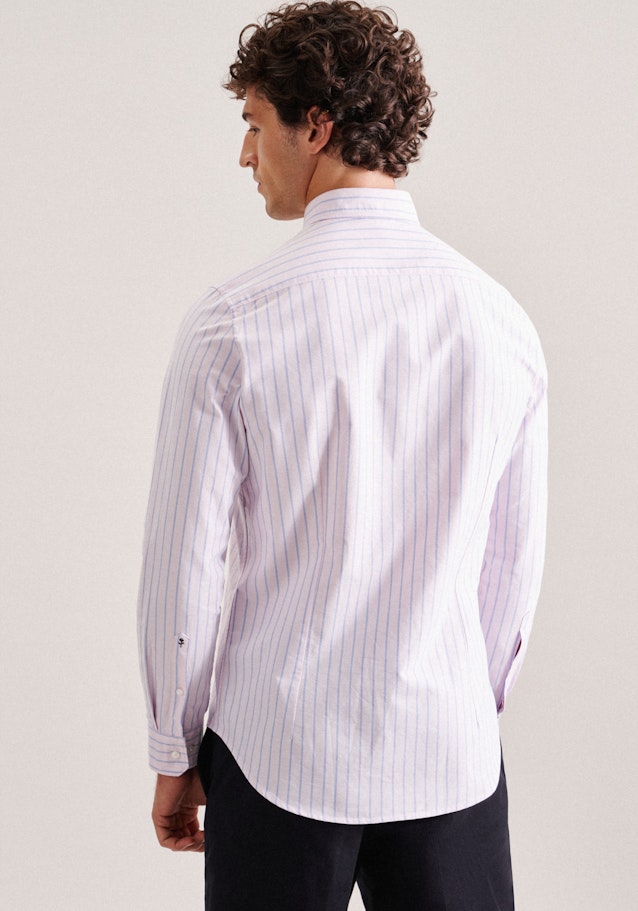 Oxford Business Hemd in Shaped mit Button-Down-Kragen in Rosa/Pink | Seidensticker Onlineshop