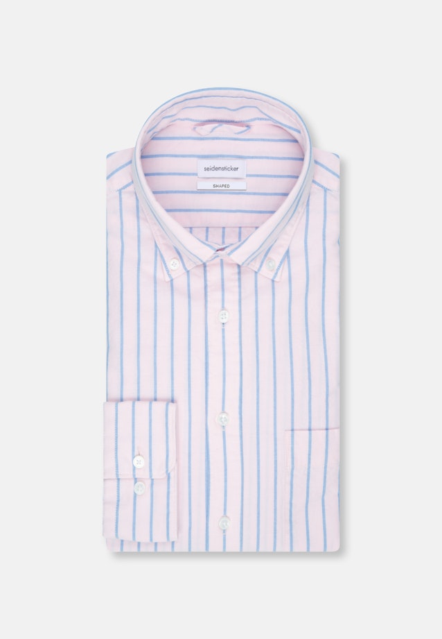 Shaped Chemise d'affaires rayures in Rose Fuchsia |  Seidensticker Onlineshop