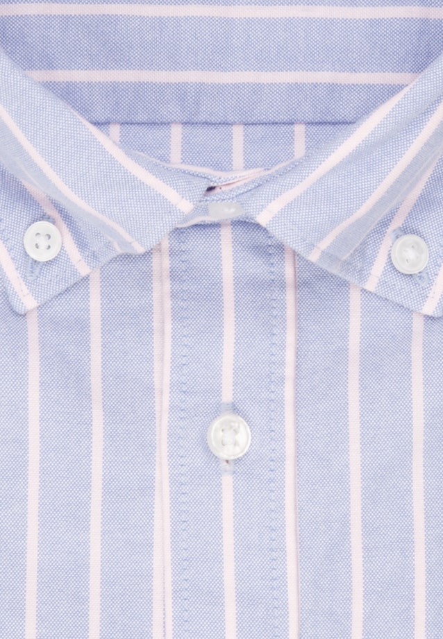Business overhemd in Shaped with Button-Down-Kraag in Lichtblauw |  Seidensticker Onlineshop