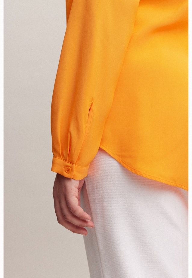 Curvy Blouse À Enfiler Regular Manche Longue in Orange |  Seidensticker Onlineshop