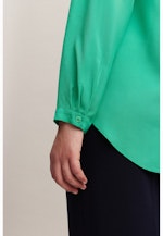 Curvy Blouse À Enfiler Regular Manche Longue in Vert |  Seidensticker Onlineshop