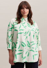 Grande taille Kraag Overgooi-Blouse in Ecru |  Seidensticker Onlineshop