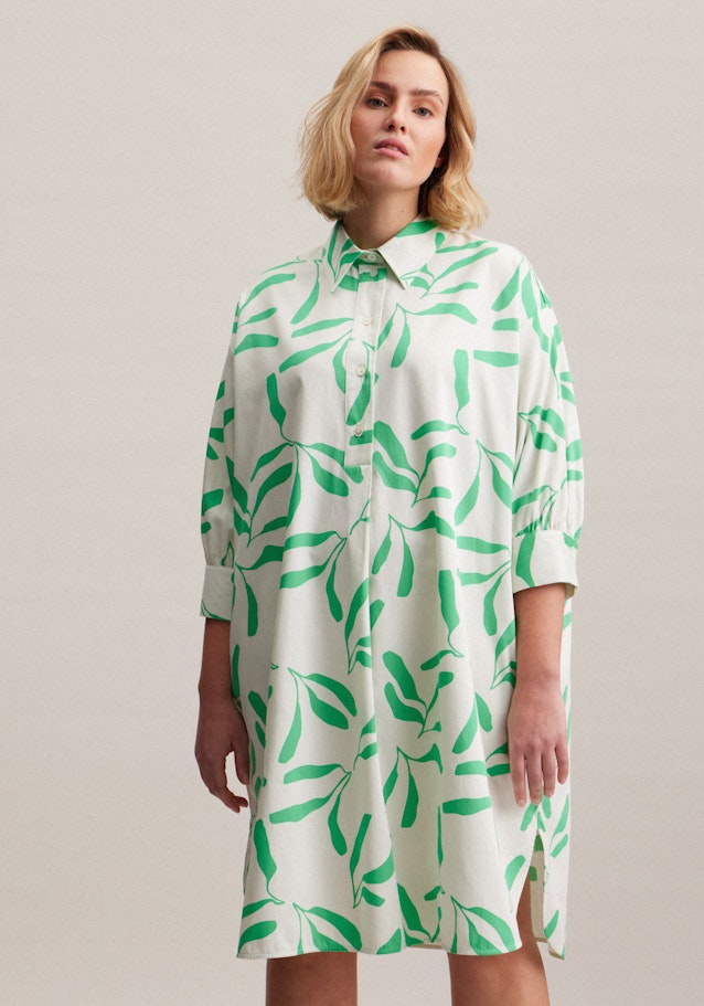 Curvy Kragen Kleid Oversized in Ecru | Seidensticker Onlineshop