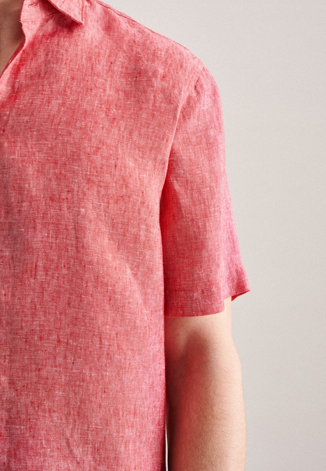 Regular Chemise d'affaires Uni in Rouge |  Seidensticker Onlineshop