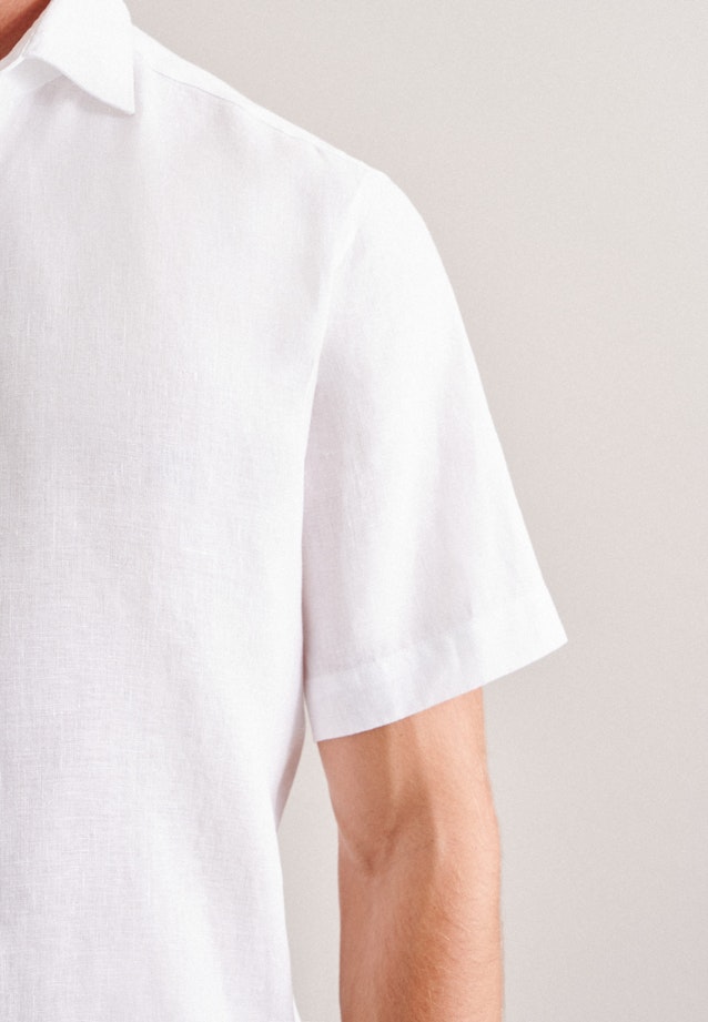 Regular Business shirt Uni in White |  Seidensticker Onlineshop