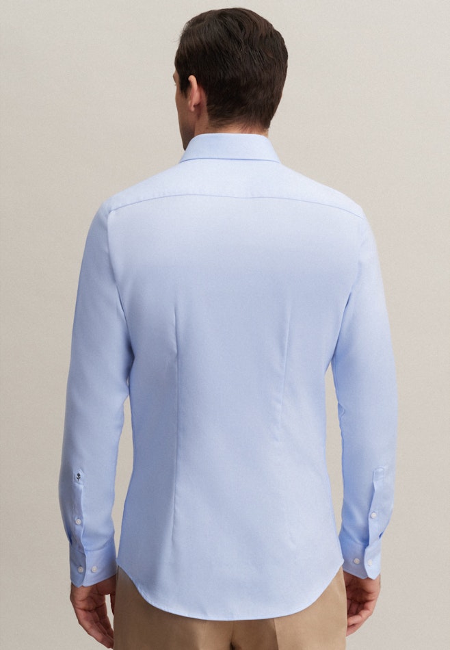 Chemise Business X-Slim Twill (sergé) Col Kent dans Bleu Clair | Boutique en ligne Seidensticker