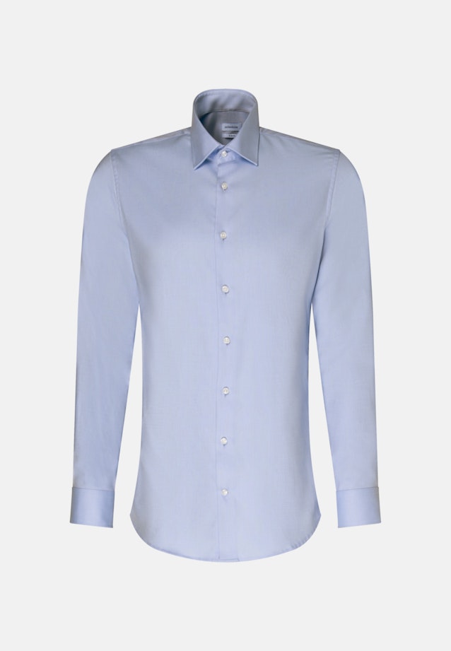 Chemise Business X-Slim Twill (sergé) Col Kent in Bleu Clair |  Seidensticker Onlineshop