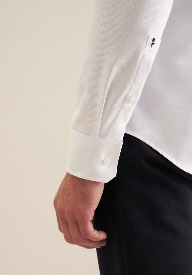 X-Slim Chemise d'affaires Uni in Blanc | Seidensticker Onlineshop