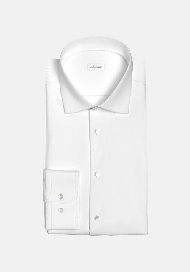 X-Slim Chemise d'affaires Uni in Blanc | Seidensticker Onlineshop