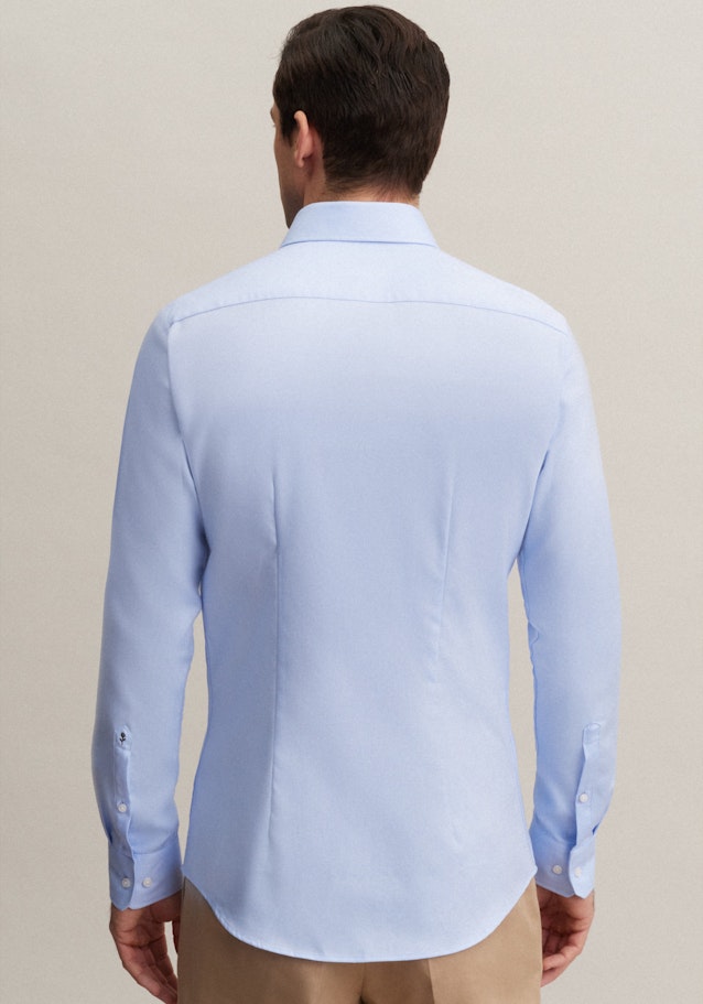 X-Slim Business Hemd Uni in Mittelblau | Seidensticker Onlineshop