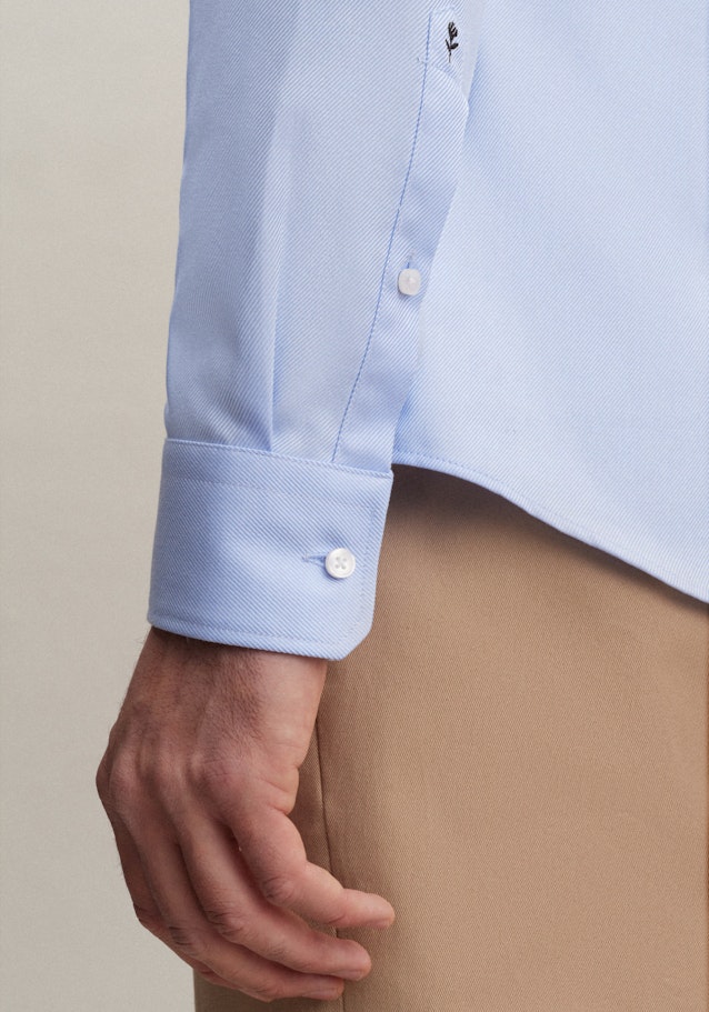 X-Slim Business Hemd Uni in Mittelblau | Seidensticker Onlineshop