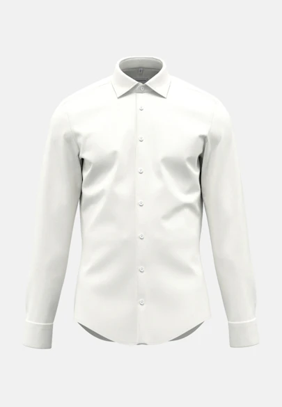 X-Slim Business Hemd Uni in Ecru |  Seidensticker Onlineshop