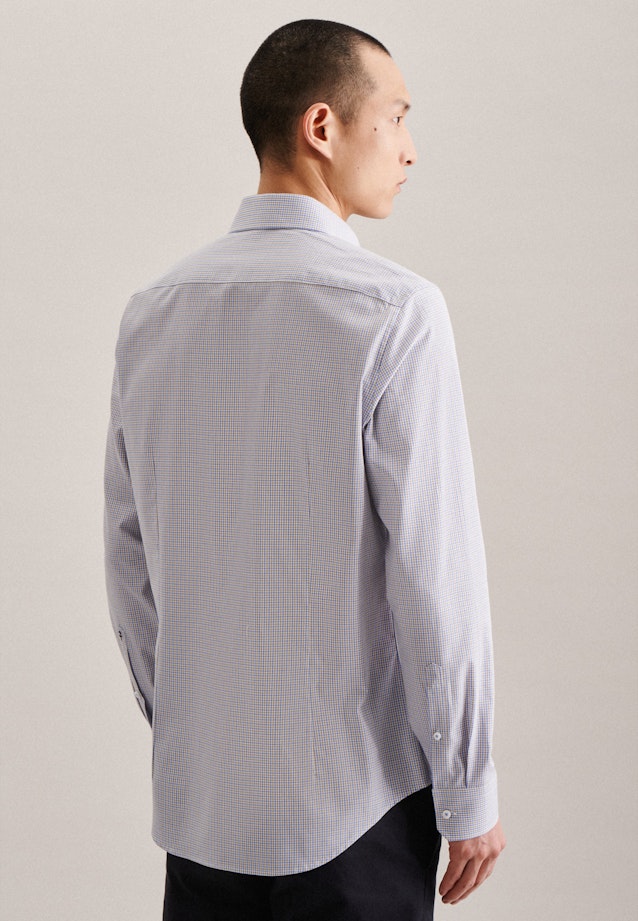 Non-iron Poplin Business Shirt in X-Slim with Kent-Collar in Brown | Seidensticker Onlineshop