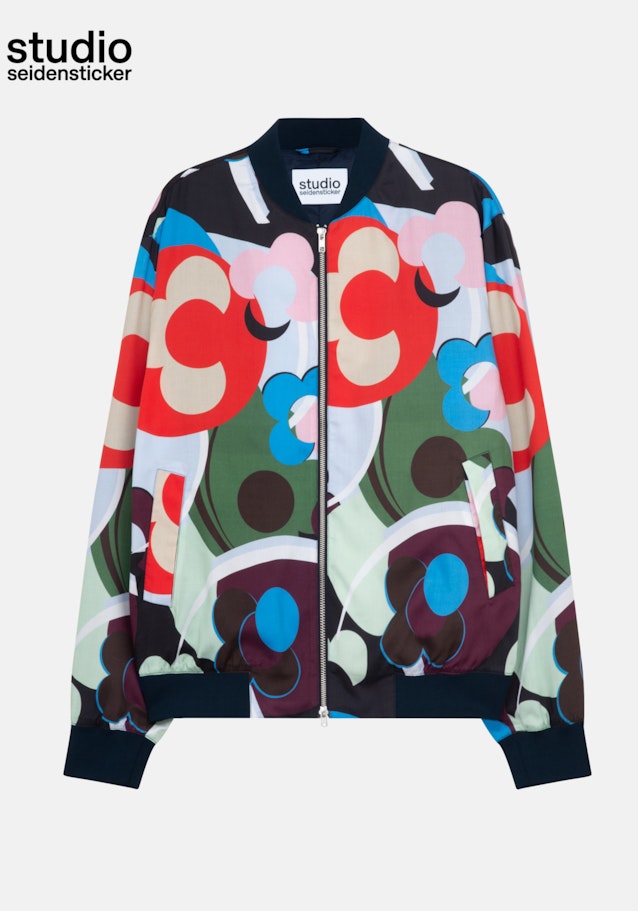 Regular fit Jacke Druck in Hellblau | Seidensticker Onlineshop