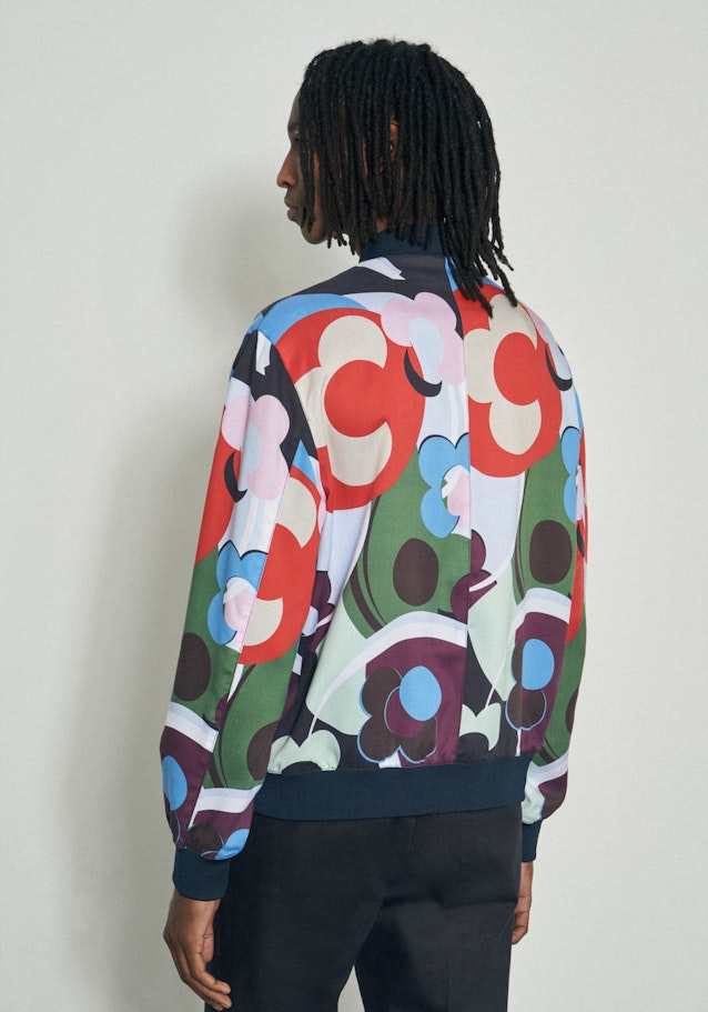 Regular fit Jacke Druck in Hellblau | Seidensticker Onlineshop