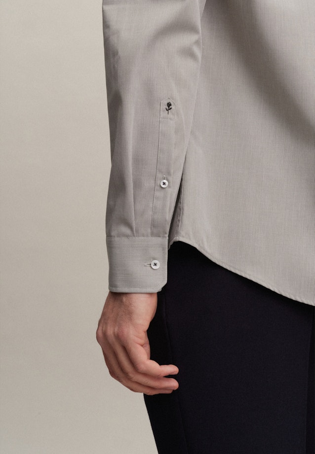 Regular Business Hemd Uni in Grün |  Seidensticker Onlineshop