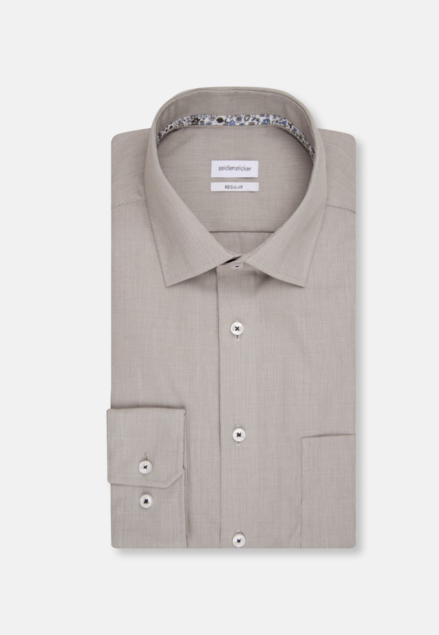 Regular Business Hemd Uni in Grün |  Seidensticker Onlineshop