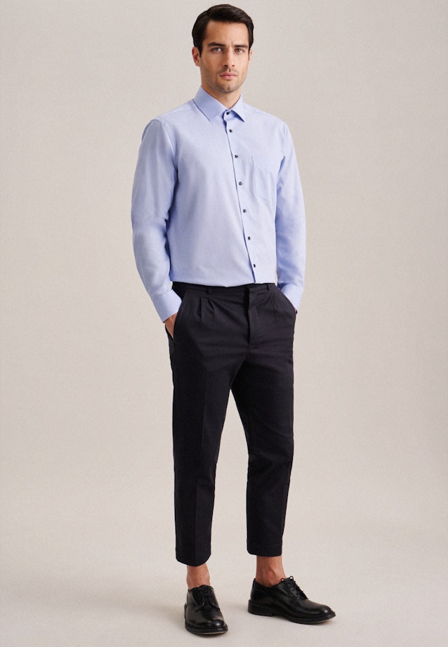 Regular Business shirt Uni in Light Blue |  Seidensticker Onlineshop