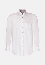 Regular Chemise d'affaires Uni in Blanc |  Seidensticker Onlineshop