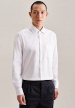 Regular Business Hemd Uni in Weiß |  Seidensticker Onlineshop