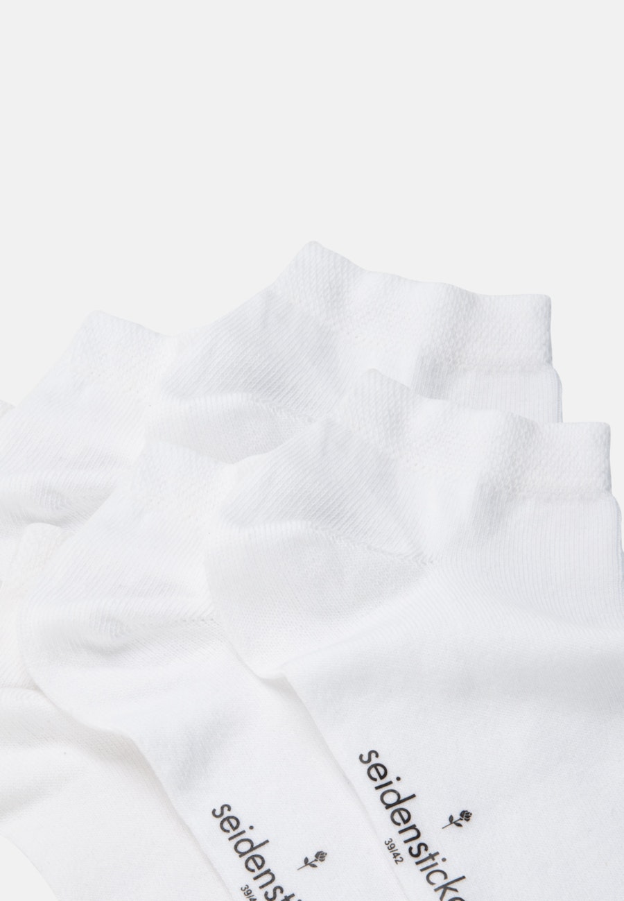 Socken aus Baumwollmischung in Weiß |  Seidensticker Onlineshop