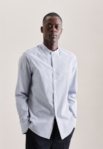 Regular Casual Hemd Streifen in Hellblau |  Seidensticker Onlineshop