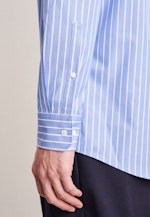 Regular Chemise d'affaires rayures in Bleu Clair |  Seidensticker Onlineshop