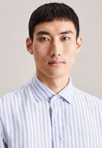 Slim Chemise d'affaires rayures in Bleu Clair |  Seidensticker Onlineshop