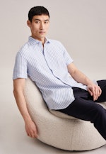 Slim Chemise d'affaires rayures in Bleu Clair |  Seidensticker Onlineshop