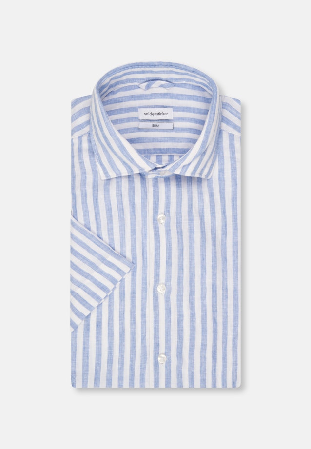 Slim Chemise d'affaires rayures in Bleu Clair |  Seidensticker Onlineshop