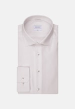 Non-iron Twill Business Shirt in Slim with Kent-Collar in White |  Seidensticker Onlineshop