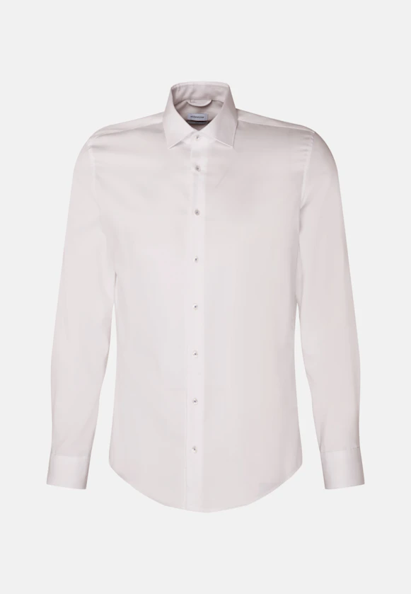 Slim Chemise d'affaires Uni in Blanc |  Seidensticker Onlineshop
