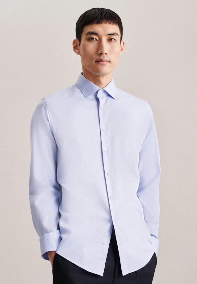 Slim Business shirt Uni in Light Blue |  Seidensticker Onlineshop