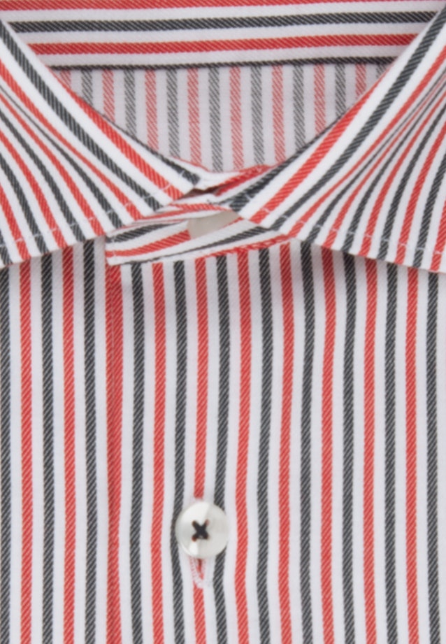 Bügelfreies Twill Business Hemd in Slim mit Kentkragen in Rot |  Seidensticker Onlineshop