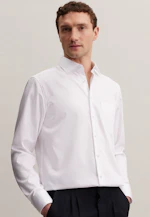 Regular Chemise d'affaires Uni in Blanc |  Seidensticker Onlineshop