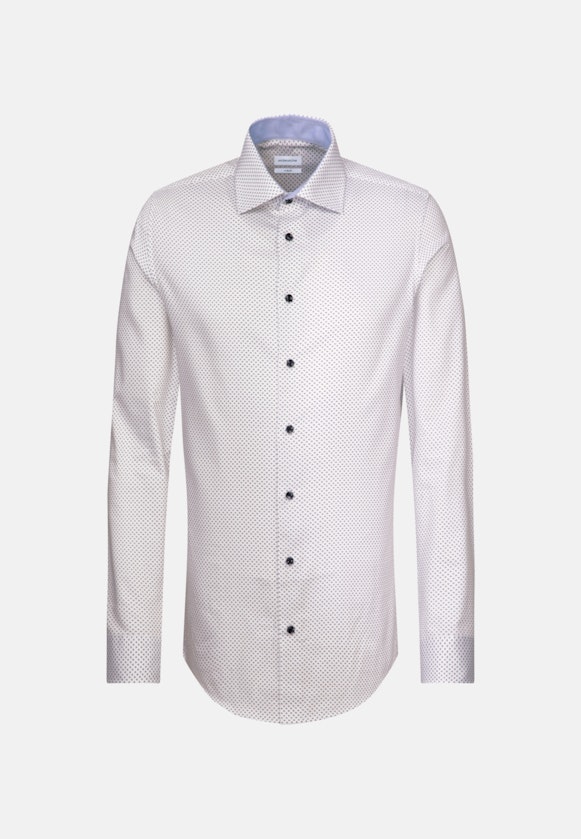 X-Slim Chemise d'affaires Imprimé in Bleu Foncé |  Seidensticker Onlineshop