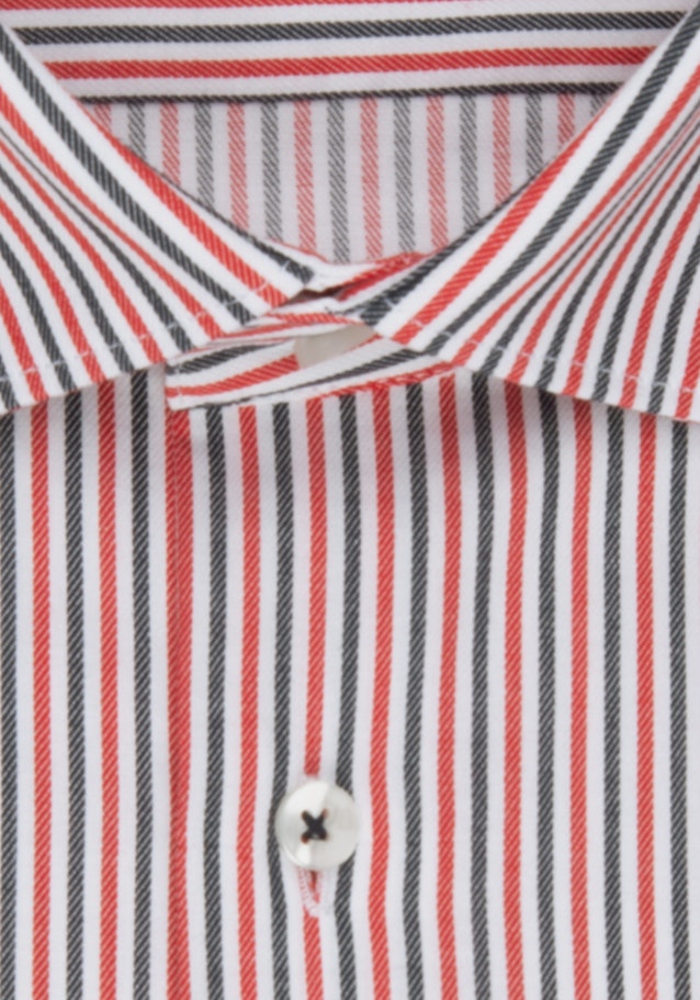 Non-iron Twill Business overhemd in Shaped with Kentkraag in Rood |  Seidensticker Onlineshop