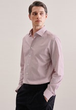 Shaped Business shirt Stripe in Red |  Seidensticker Onlineshop